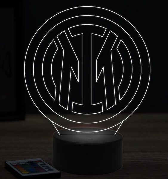 Beling 3D lampa, Inter, futbalový darček ,16 farebná OI1