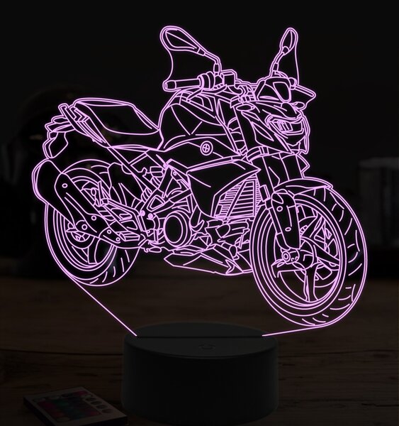Beling 3D lampa, BMW 310, 7 farebná ZZ3