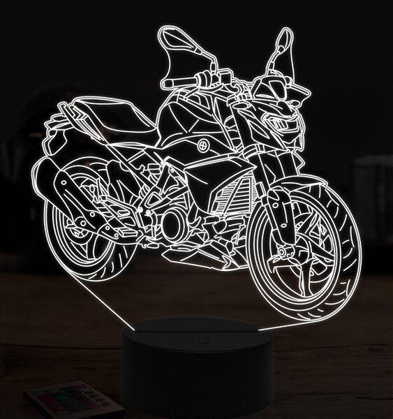 Beling 3D lampa, BMW 310, 7 farebná ZZ3