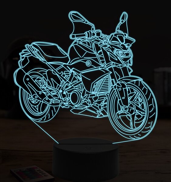 Beling 3D lampa, BMW 310, 7 farebná ZZ3