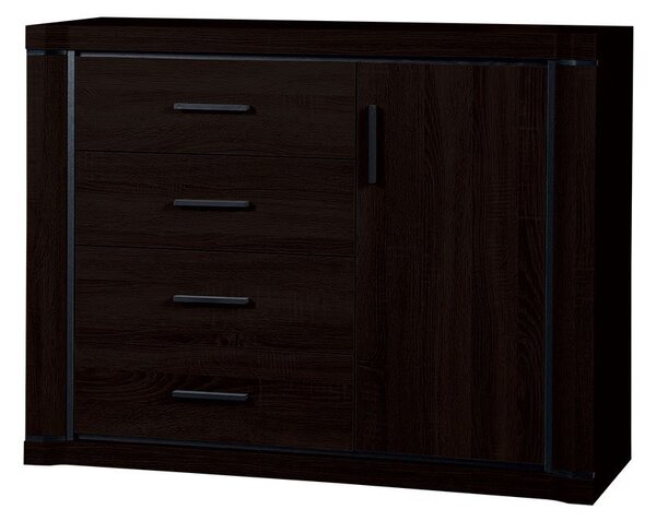 Mirjan24 Komoda Xavier XV-3, Farby:: dub trufel 5902928806212