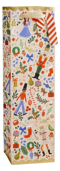 Darčeková taška na víno Nutcracker Sweets