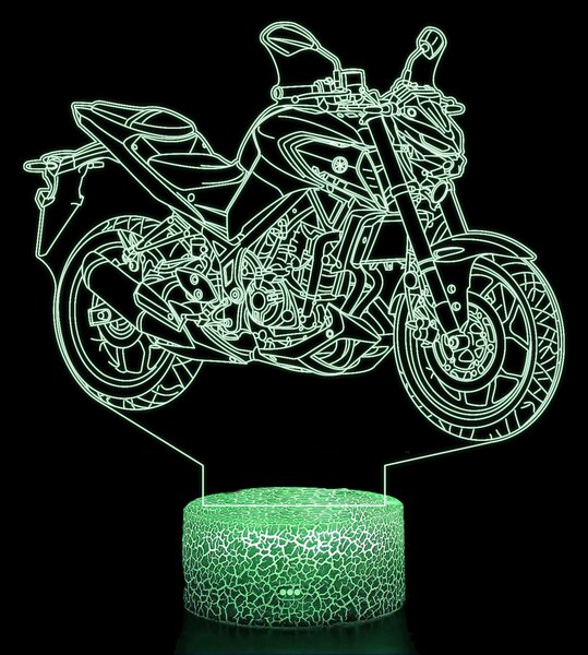 Beling 3D lampa,Yamaha MT-03, 7 farebná ZZ16