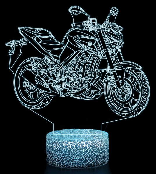 Beling 3D lampa,Yamaha MT-03, 7 farebná ZZ16