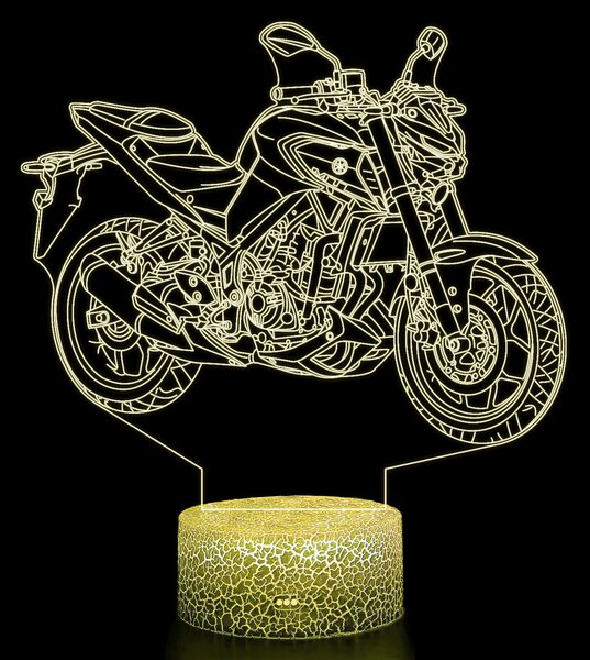 Beling 3D lampa,Yamaha MT-03, 7 farebná ZZ16