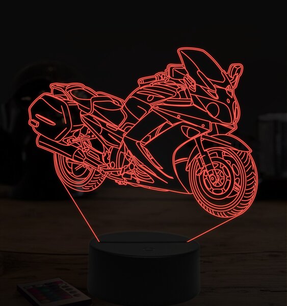 Beling 3D lampa,Yamaha FJR 1300, 7 farebná ZZ17