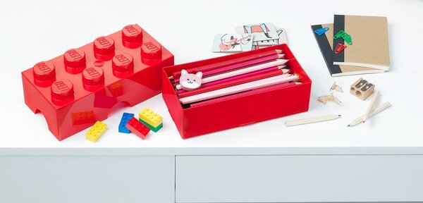 Červený úložný box LEGO®