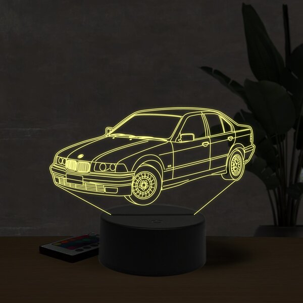 Beling 3D lampa, BMW E36, 7 farebná ZZI26