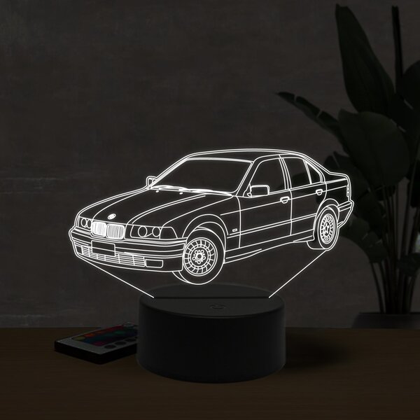 Beling 3D lampa, BMW E36, 7 farebná ZZI26