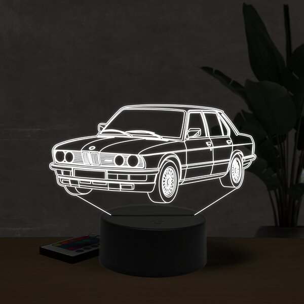 Beling 3D lampa, BMW M5 E28, 7 farebná ZZI27