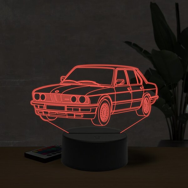 Beling 3D lampa, BMW M5 E28, 7 farebná ZZI27