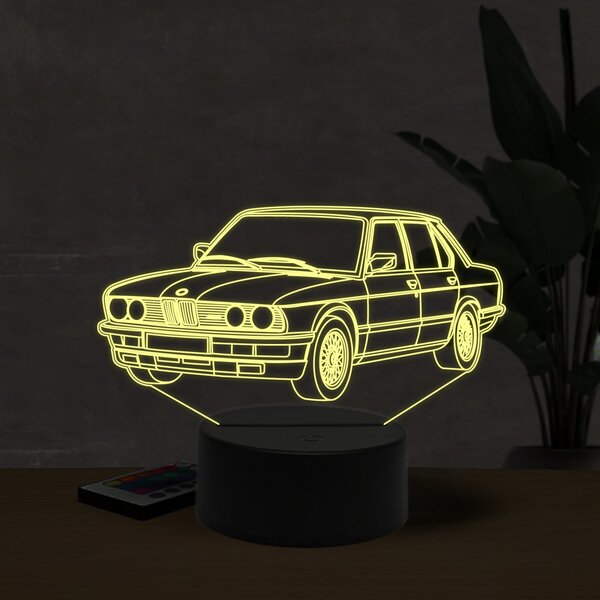 Beling 3D lampa, BMW M5 E28, 7 farebná ZZI27
