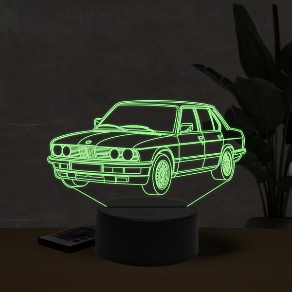 Beling 3D lampa, BMW M5 E28, 7 farebná ZZI27