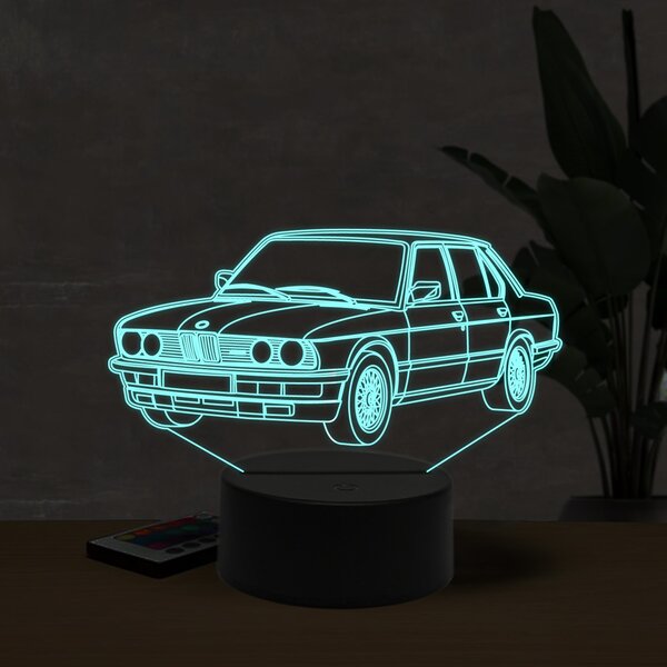 Beling 3D lampa, BMW M5 E28, 7 farebná ZZI27