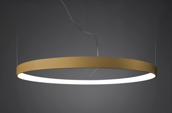 Thoro TH.181 - LED  Luster na lanku RIO LED /50W/230V CRI95 4000K pr. 78 cm zlatá