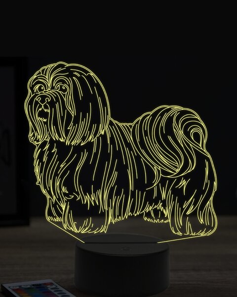 Beling 3D lampa, Ši-cu, 7 farebná JAK7