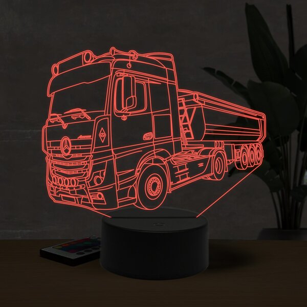 Beling 3D lampa, Mercedes Actros 1853, 16 farebná O1