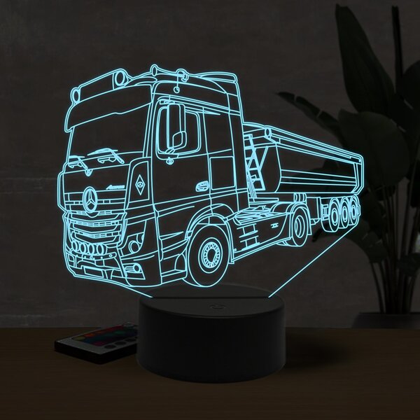 Beling 3D lampa, Mercedes Actros 1853, 16 farebná O1