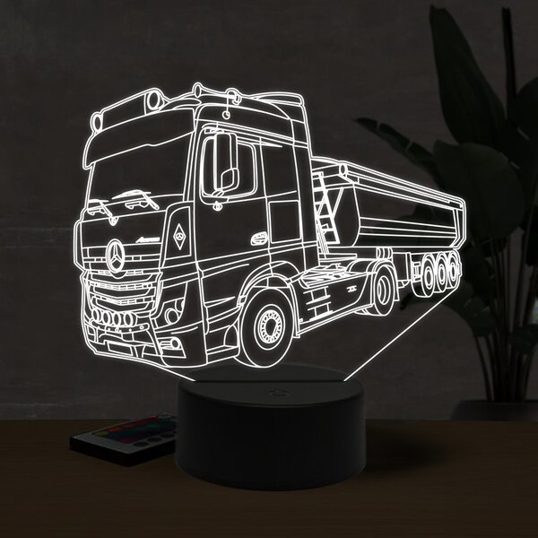 Beling 3D lampa, Mercedes Actros 1853, 16 farebná O1