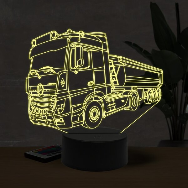 Beling 3D lampa, Mercedes Actros 1853, 16 farebná O1