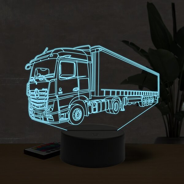 Beling 3D lampa, Mercedes Actros 1848, 16 farebná O5