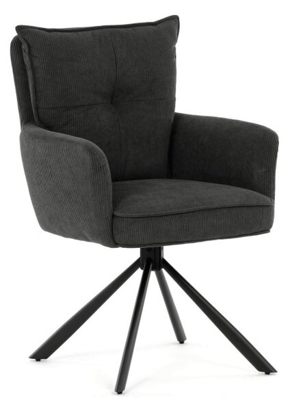 Jedálenská stolička sivá HC-X1128 GREY2