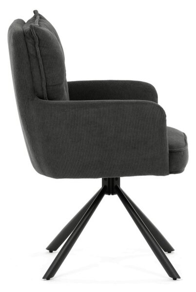 Jedálenská stolička sivá HC-X1128 GREY2