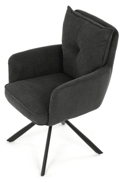 Jedálenská stolička sivá HC-X1128 GREY2