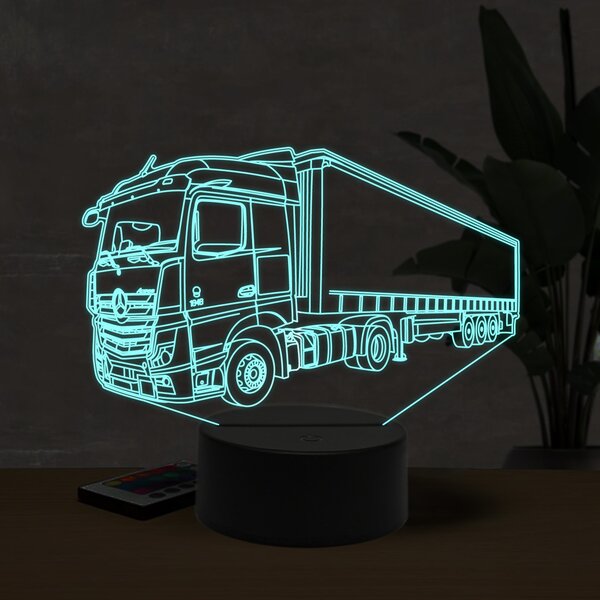Beling 3D lampa, Mercedes Actros 1848, 16 farebná O5