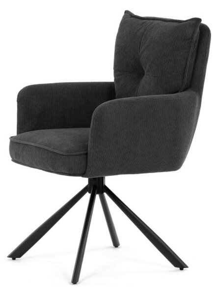 Jedálenská stolička sivá HC-X1128 GREY2