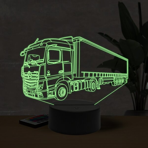 Beling 3D lampa, Mercedes Actros 1848, 16 farebná O5