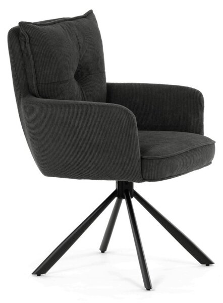 Jedálenská stolička sivá HC-X1128 GREY2