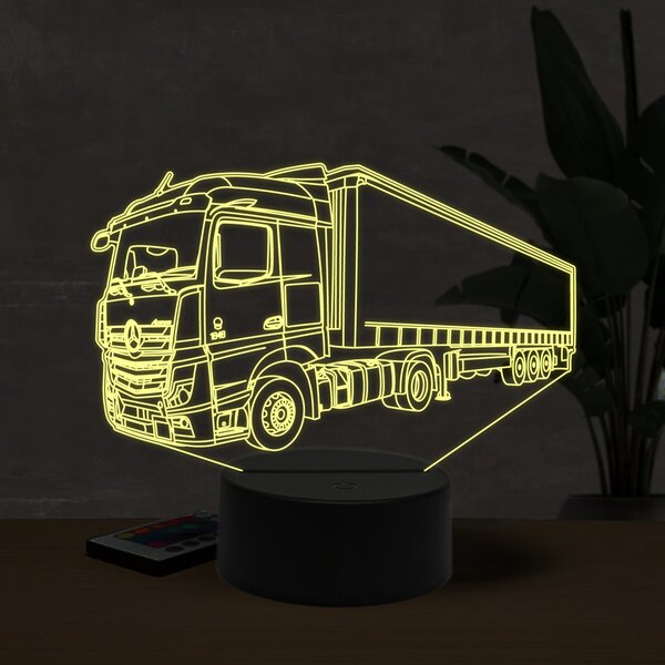 Beling 3D lampa, Mercedes Actros 1848, 16 farebná O5