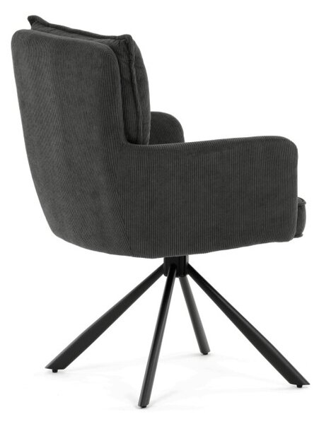 Jedálenská stolička sivá HC-X1128 GREY2