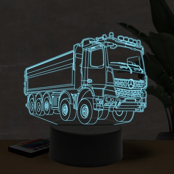 Beling 3D lampa, Mercedes Arocs 5048, 16 farebná O7