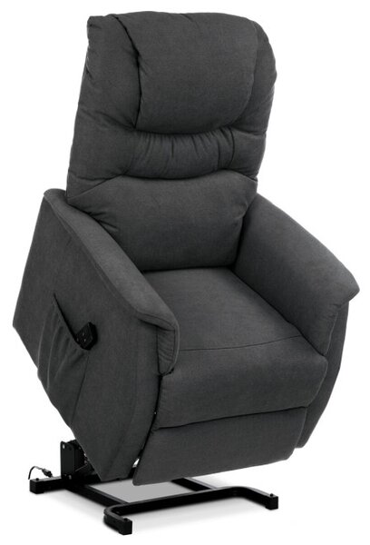 Polohovacie kreslo sivé, elektrické TV-1171 GREY2