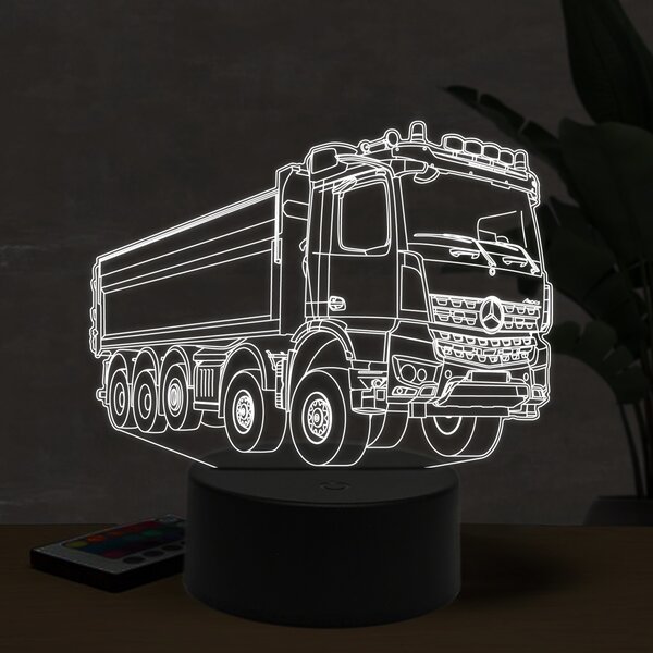 Beling 3D lampa, Mercedes Arocs 5048, 16 farebná O7