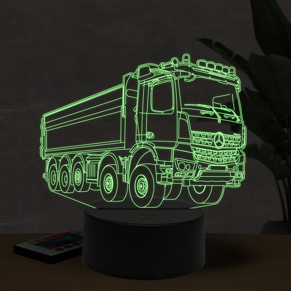 Beling 3D lampa, Mercedes Arocs 5048, 16 farebná O7