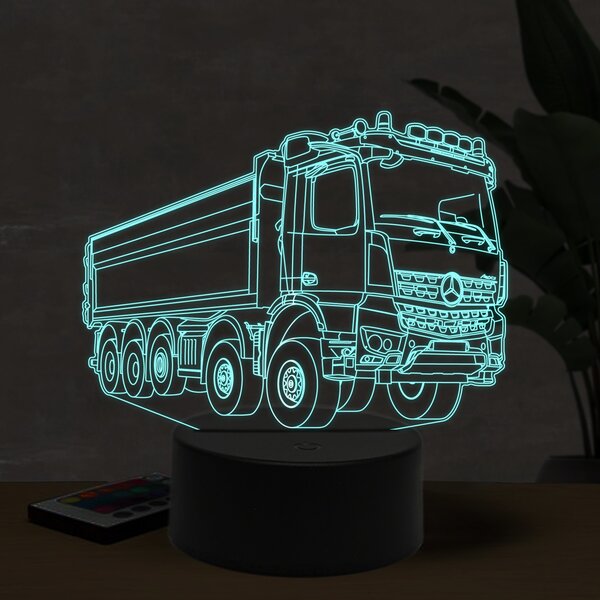 Beling 3D lampa, Mercedes Arocs 5048, 16 farebná O7
