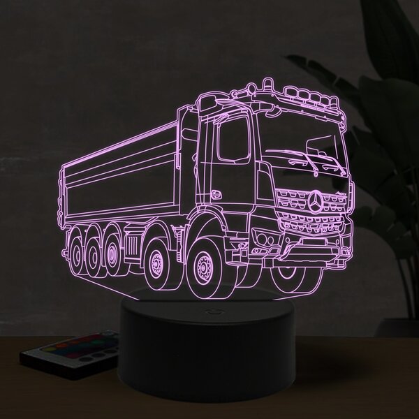 Beling 3D lampa, Mercedes Arocs 5048, 16 farebná O7