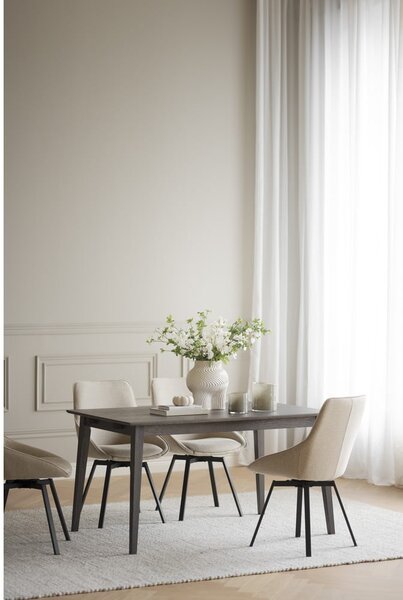 Rozkladací jedálenský stôl z dubového dreva 140x90 cm Filippa - Rowico