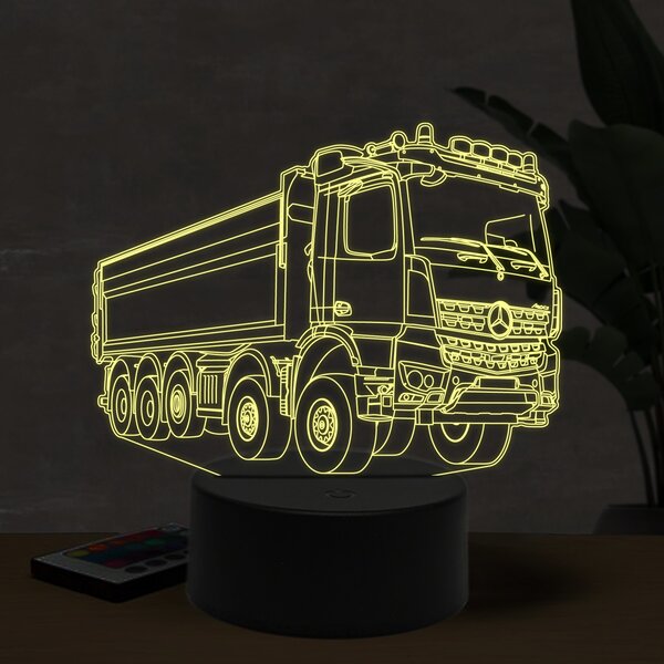 Beling 3D lampa, Mercedes Arocs 5048, 16 farebná O7