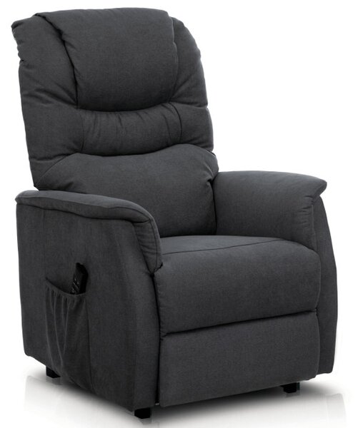 Polohovacie kreslo sivé, elektrické TV-1171 GREY2
