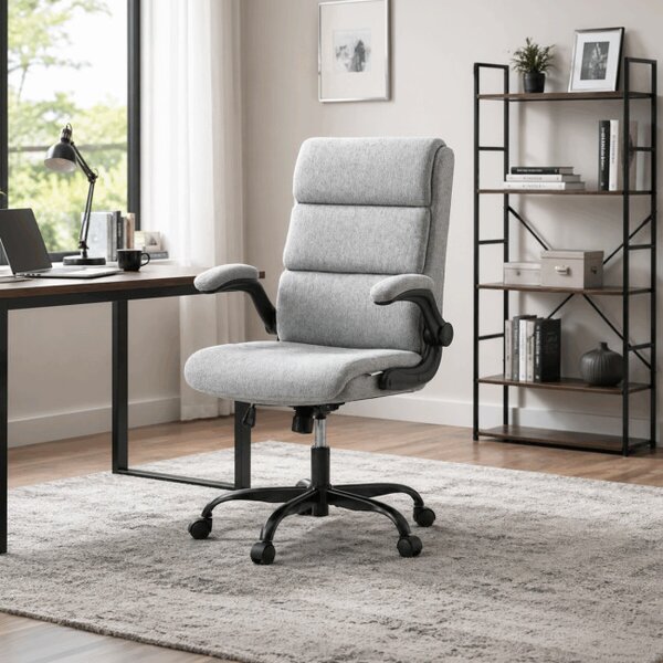 Kancelárska stolička sivá KA-K3104 GREY