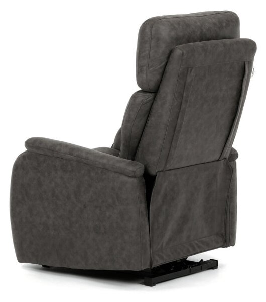 Polohovacie kreslo čierne, elektrické TV-L8904 BK3