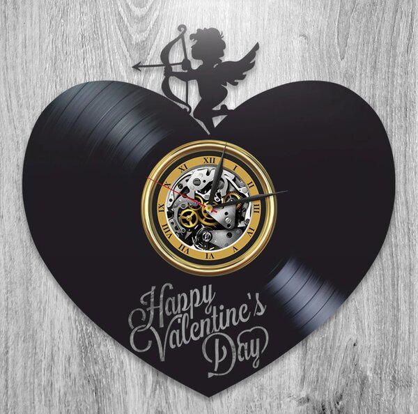 Beling, vinylové hodiny šťastný Valentín, GV5