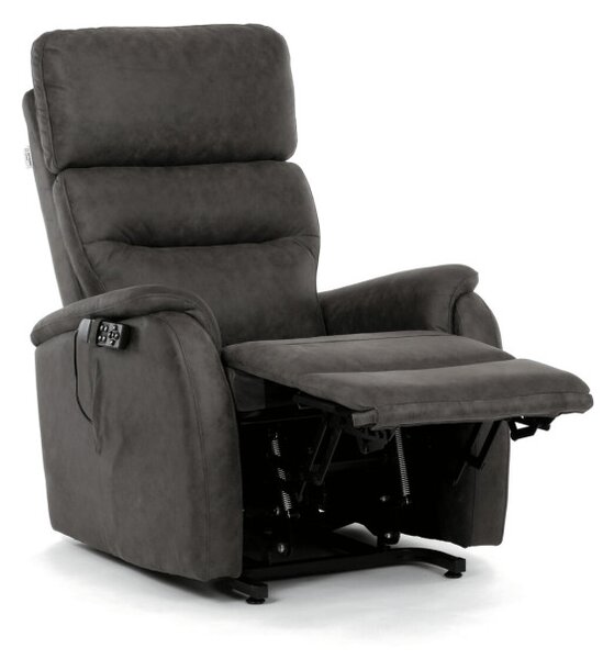 Polohovacie kreslo čierne, elektrické TV-L8904 BK3