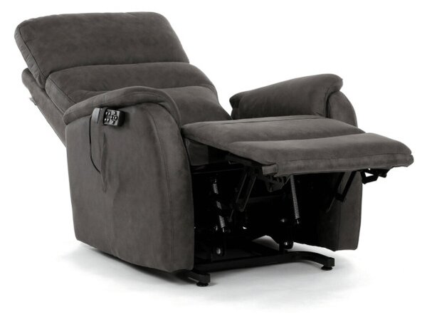 Polohovacie kreslo čierne, elektrické TV-L8904 BK3