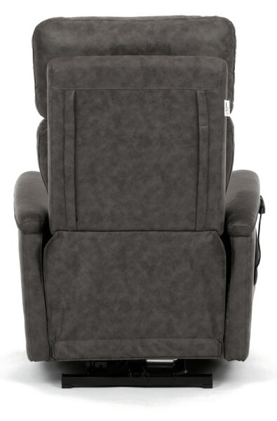 Polohovacie kreslo čierne, elektrické TV-L8904 BK3