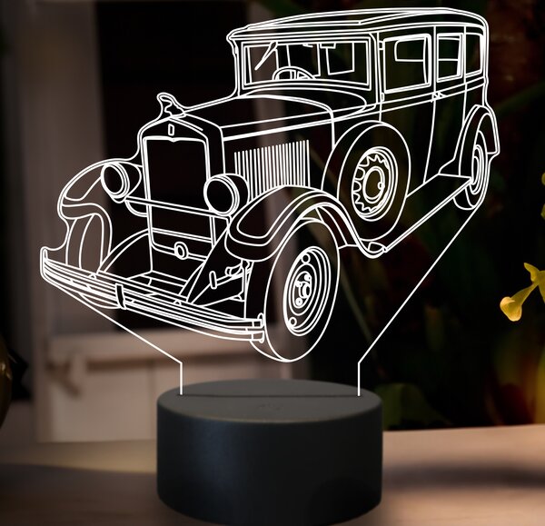 Beling 3D lampa,Praga Alfa, 7 farebná GF4